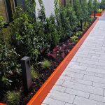 Example work flower bed edging