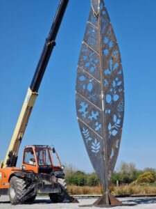 Leaf Sculpture Private Commission