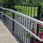 Stainless steel railings