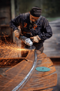 Making a quill sculpture