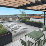 Niche LIving Rooftop Terrace Planters