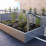 Niche Living Merrion Road Accessible ramp with planters