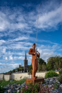 Fisherman Sculpture