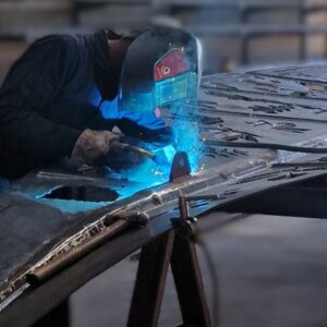 Welding the Leaf panels